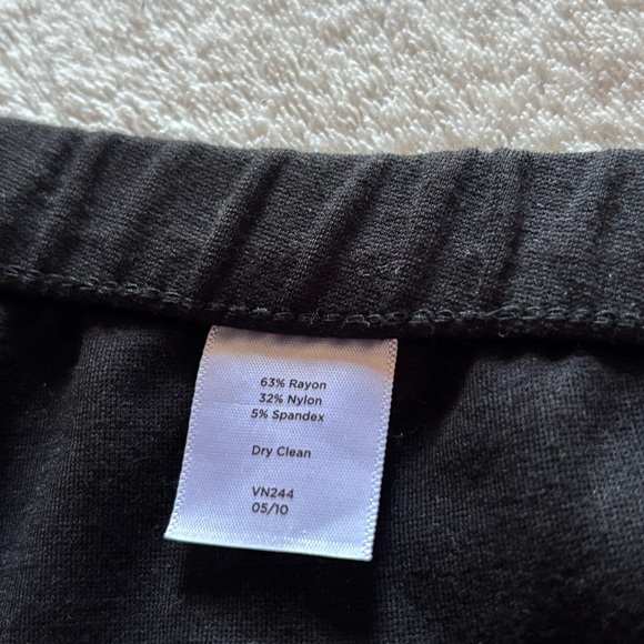 Talbot collection women black pull on pants size 3X casual minimalist - Picture 7 of 8